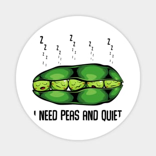 Vegan Peas Magnet